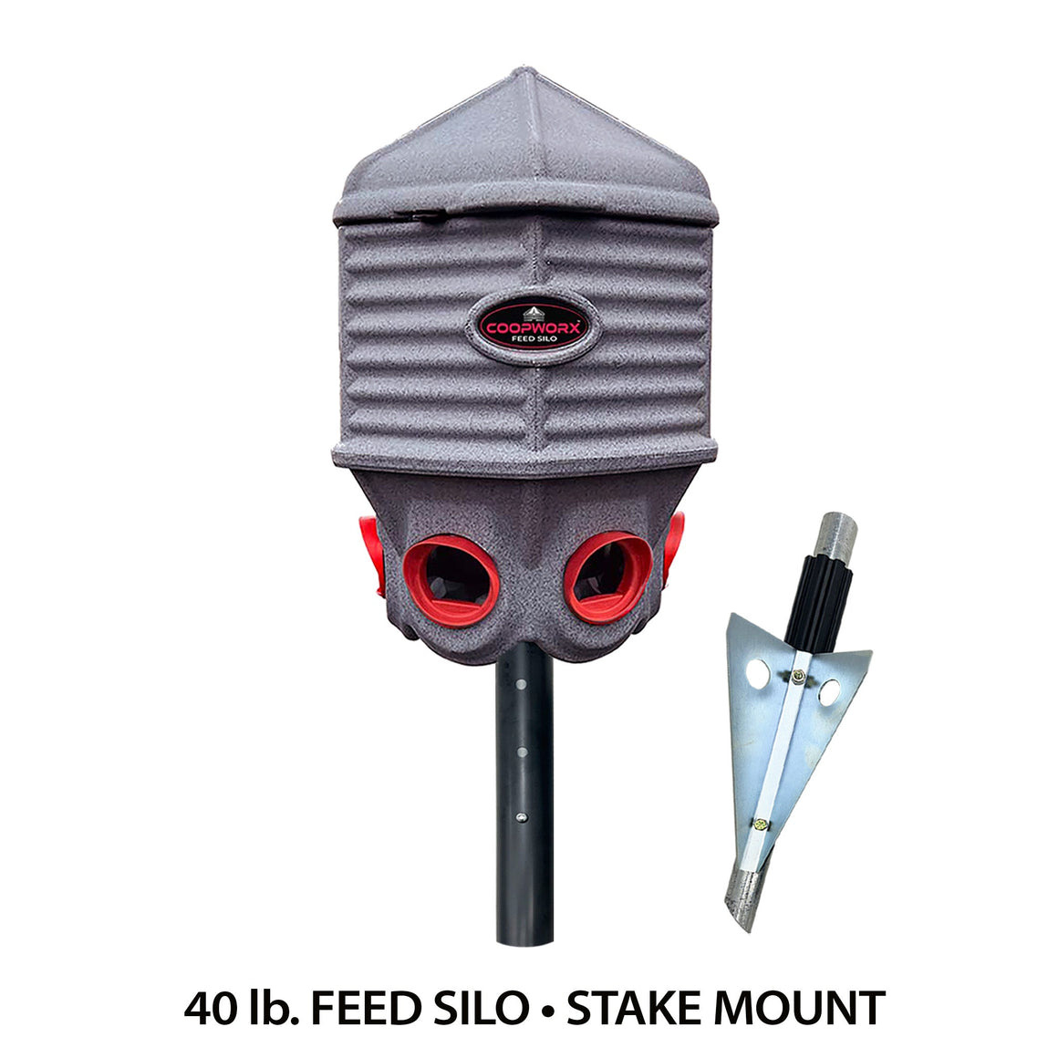 40 lb. FEED SILO