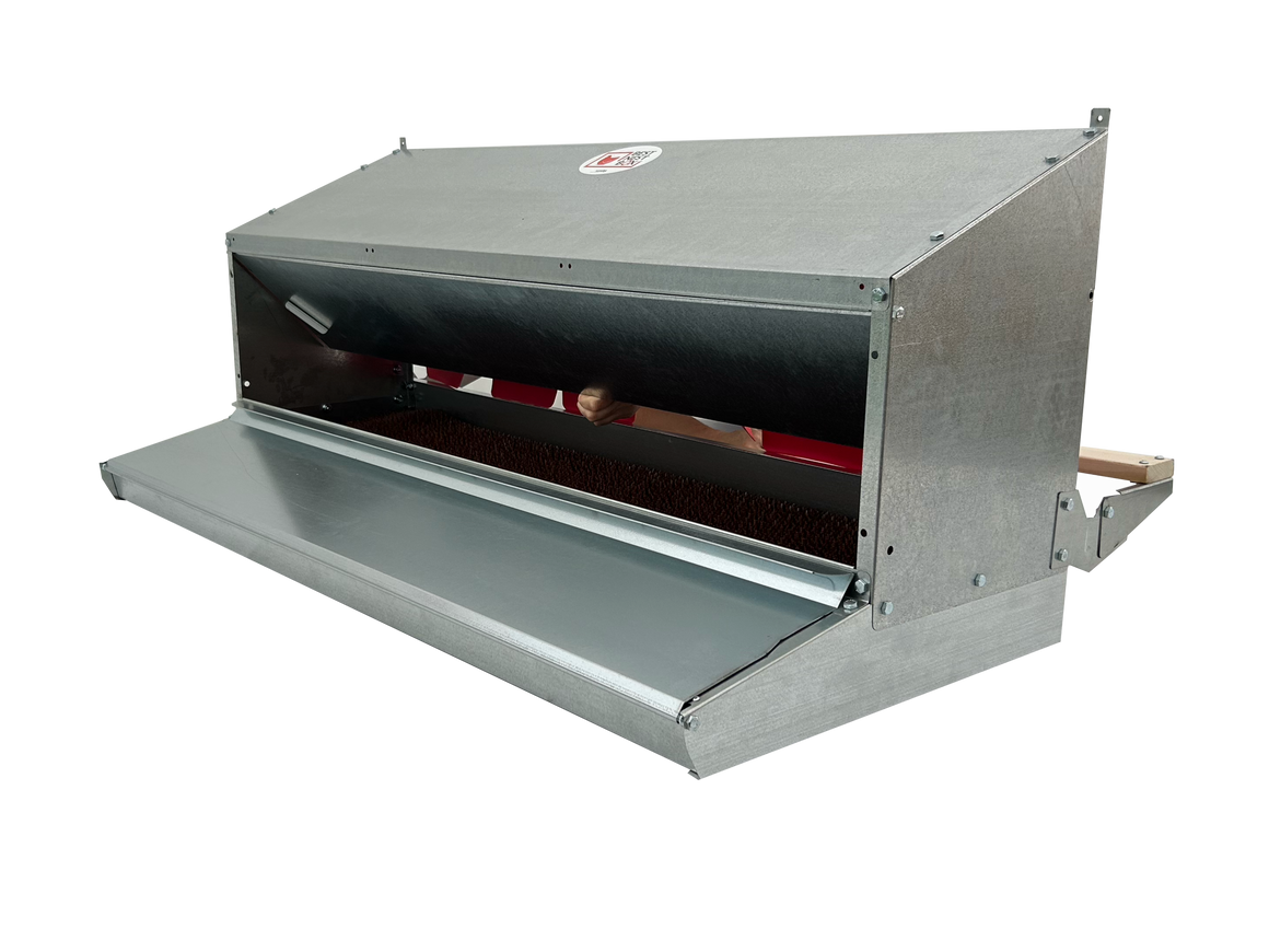 Large (48") Reversible Roll Out Chicken Nest Box (Up To 50 hens) - hinged back / allows exterior mount