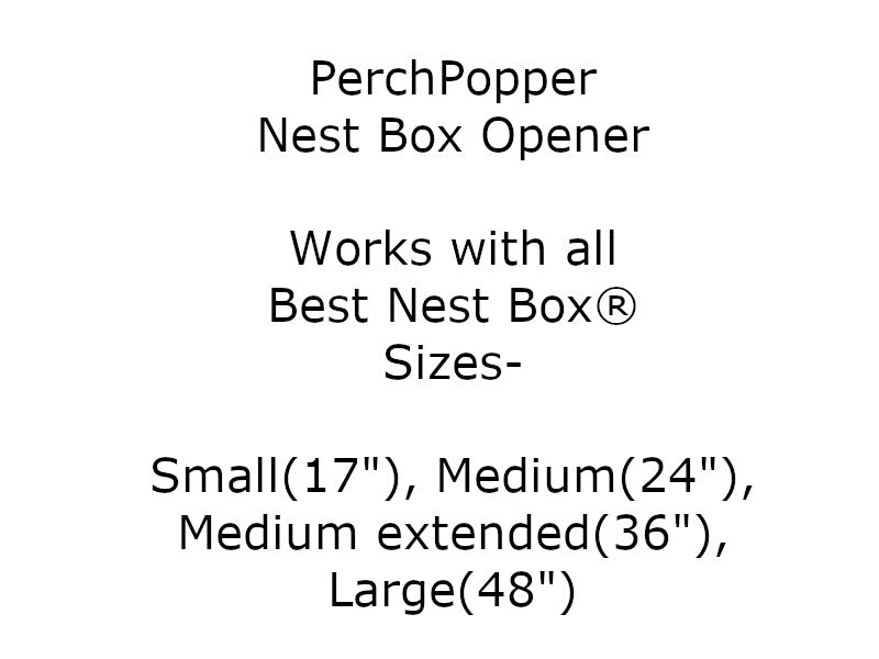 The Original PerchPopper - Automatic chicken nest box opener